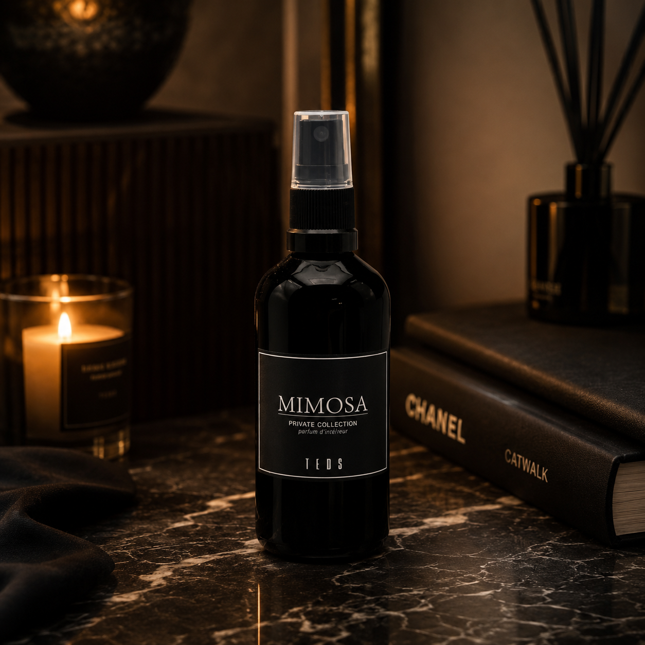 Roomspray 100ml Glas