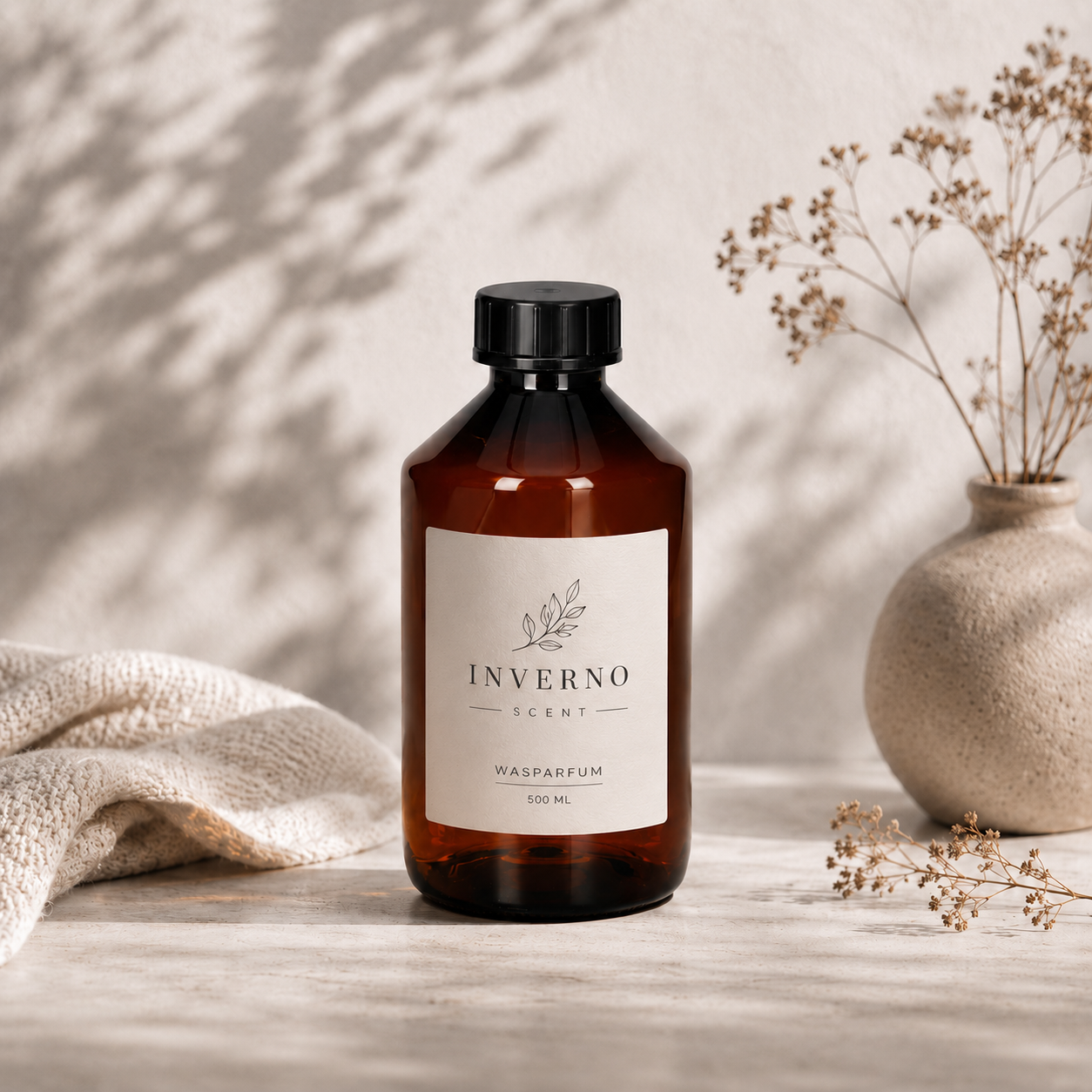 Wasparfum 500ml Amber PET