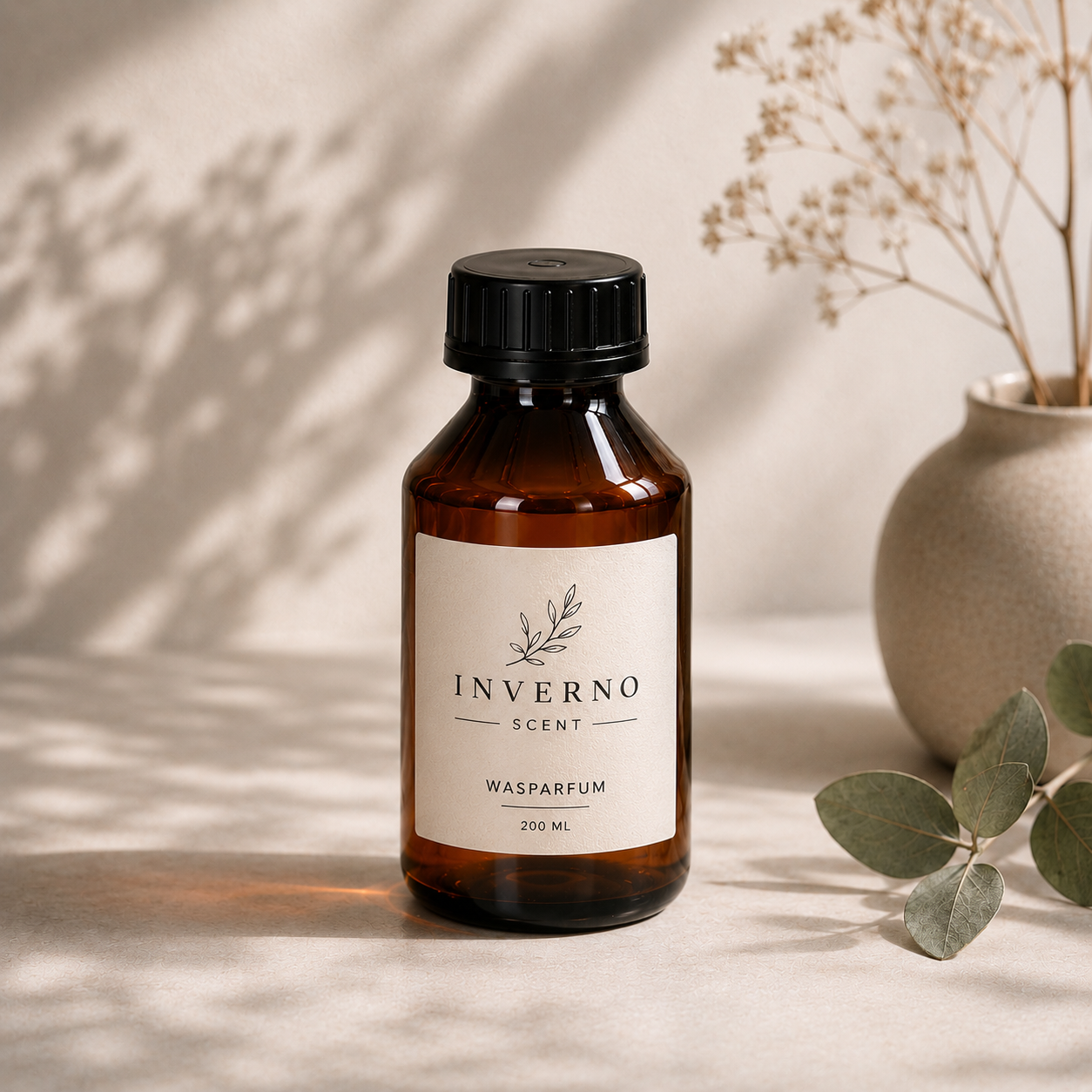 Wasparfum 200ml Amber PET